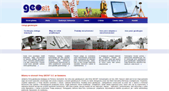Desktop Screenshot of geosit.biz